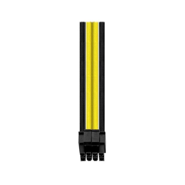 Thermaltake TtMod Sleeve Cable Extension Yellow/Black 0.3m AC-047-CN1NAN-A1