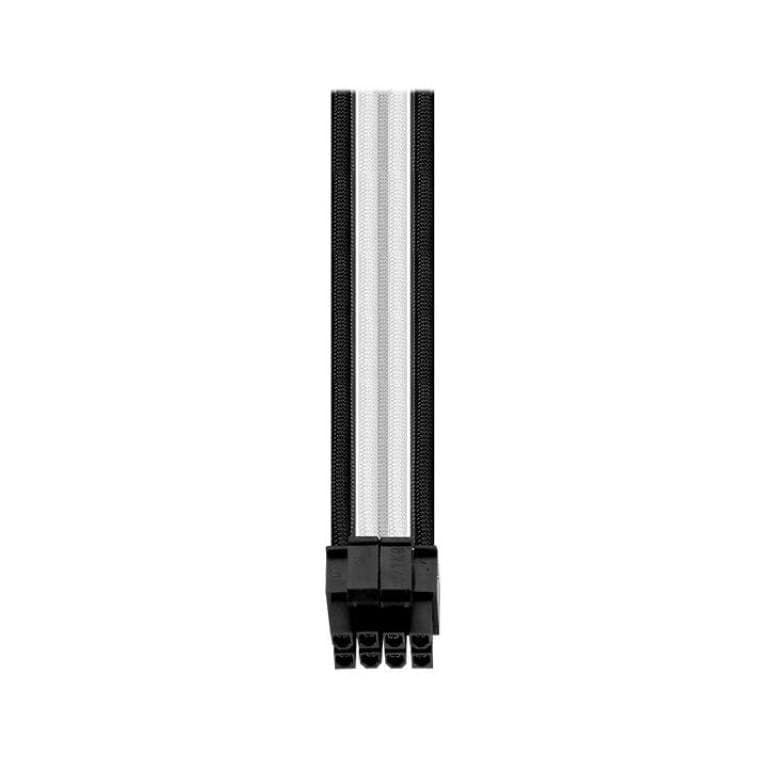 Thermaltake TtMod Sleeve Cable Extension White/Black 0.3m AC-048-CN1NAN-A1