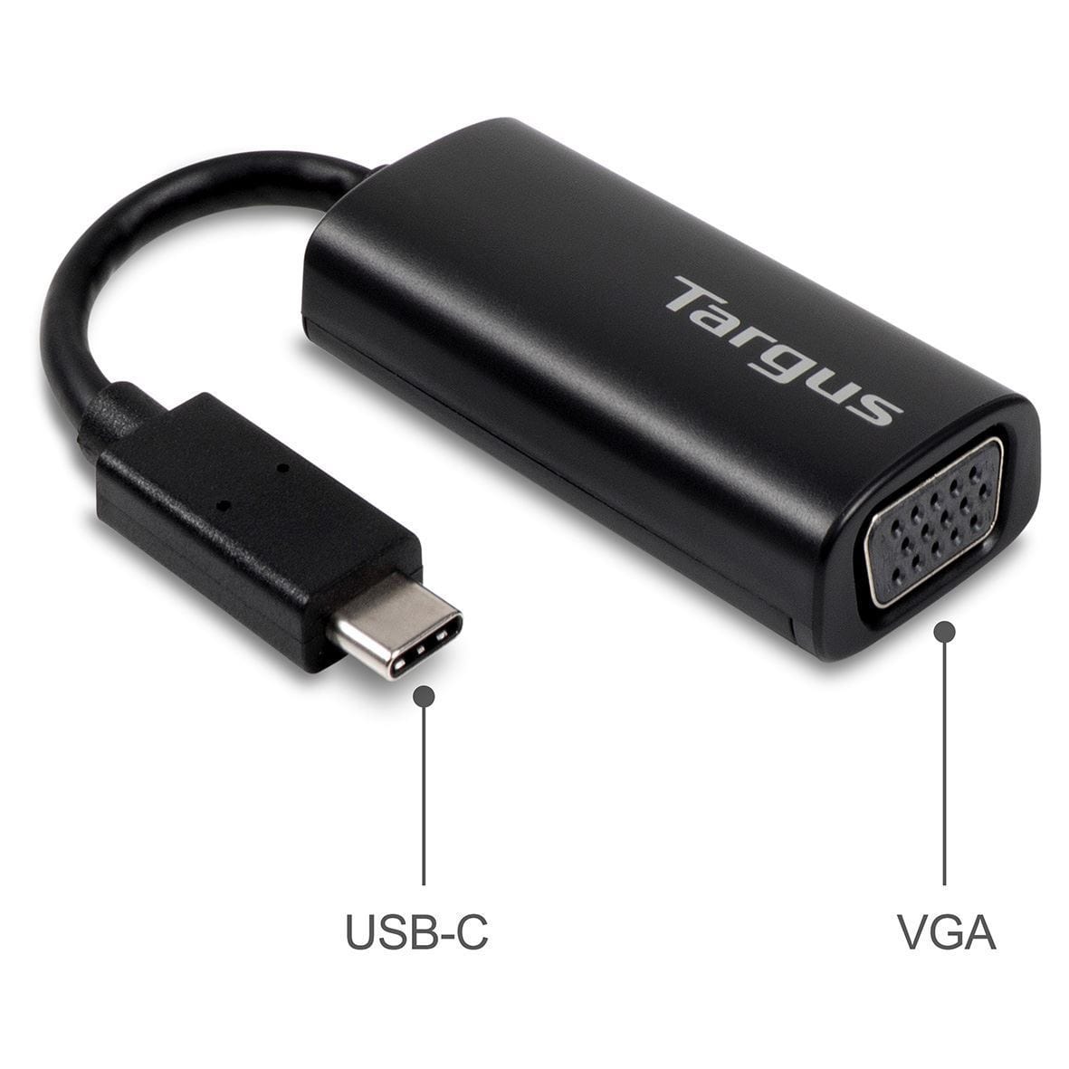 Targus USB-C to VGA Adaptor Black ACA934EUZ