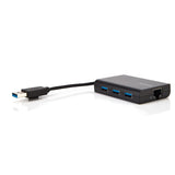 Targus USB 3.0 Hub With Gigabit Ethernet Black ACH122EUZ