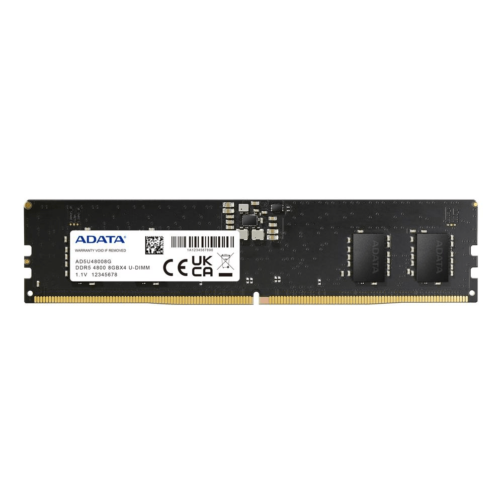 ADATA AD5U48008G-B ECC Memory Module 8GB DDR5 4800MHz