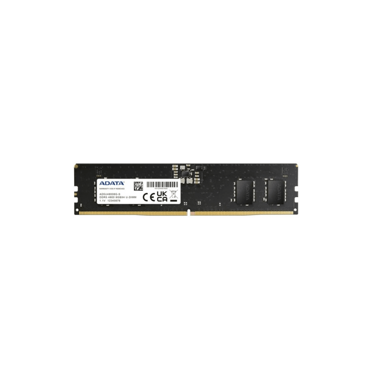 ADATA 8GB Premier DDR5 4800MHz DIMM Memory Module AD5U48008G-S