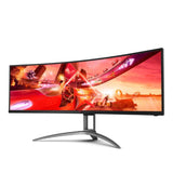 AOC AGON AG493UCX2 48.8-inch 5120 x 1440px Dual-QHD 32:9 165Hz 1ms Freesync Premium Pro WLED VA Curved Gaming Monitor