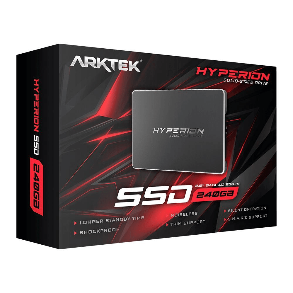 Arktek 2.5-inch 240GB Serial ATA III Internal SSD AK-SATA-240G