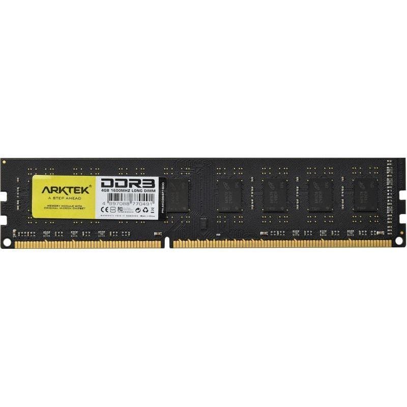 Arktek AKD3S4P1600 Memory Module 4GB DDR3 1600MHz