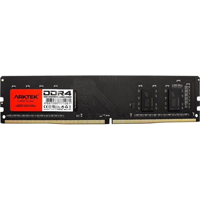 Arktek AKD4S4P2666 Memory Module 4GB DDR4 2666Mhz