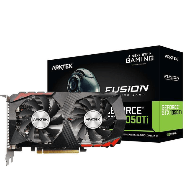 Arktek Nvidia GTX 1050 Ti 4GB GDDR5 Graphics Card AKN1050TID5-S4GH1