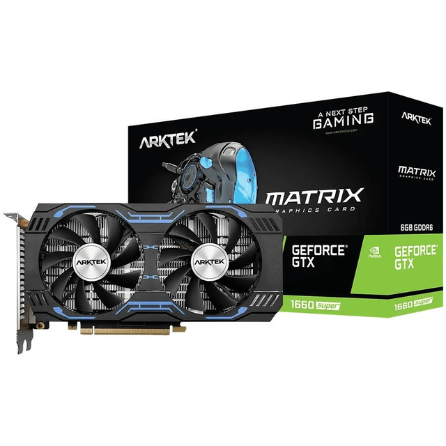 Arktek Nvidia GTX 1660 Super 6GB DDR6 Graphics Card AKN1660SD6S6GH1