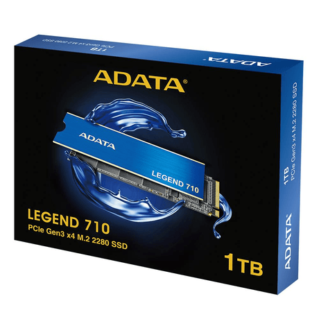 ADATA Legend 710 M.2 2280 1TB PCIe 3.0 NAND NVMe Internal SSD ALEG-710-1TCS