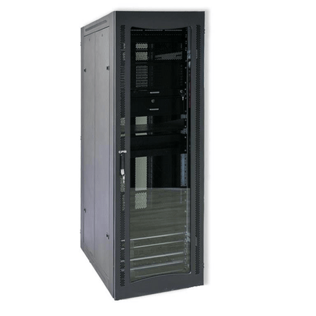 CPS 42U 600mm x 1000mm Glass Floor Server Cabinet AP6042.GLA.B