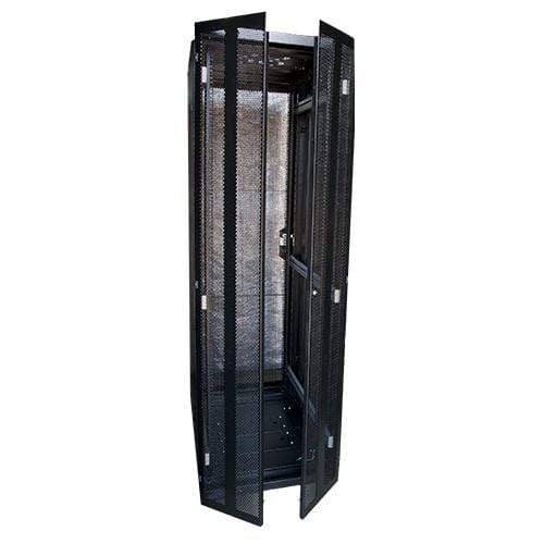 RCT 42U 600x800 Perforated Cabinet 4x upright feet Includes glands + Screws AP6842.PER.B