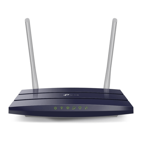 TP-Link AC1200 Wireless Dual Band Router Wi-Fi 5 - Dual-band 2.4GHz and 5GHz Fast Ethernet Black Archer A5 ARCHER A5