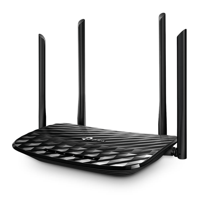 TP-Link Archer C6 Wi-Fi 5 Wireless Router - Dual-band 2.4GHz and 5GHz Fast Ethernet White ARCHER C6