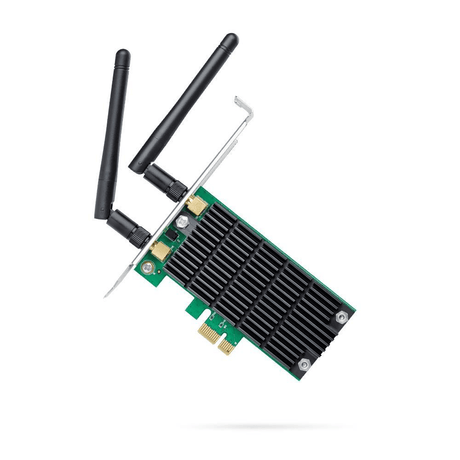 TP-Link Archer T4E AC1200 Wi-Fi 5 Wireless Dual Band PCI Express Adapter Internal Wlan 867 Mbits