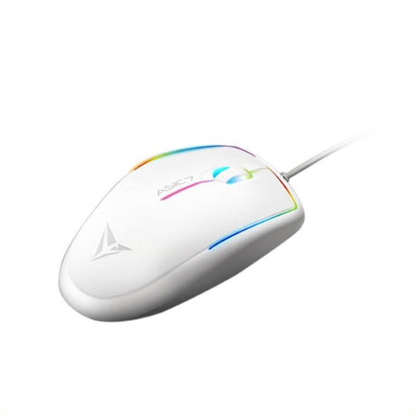 Alcatroz Asic 7 RGB FX Wired USB Mouse White ASIC7RGBFXWHT