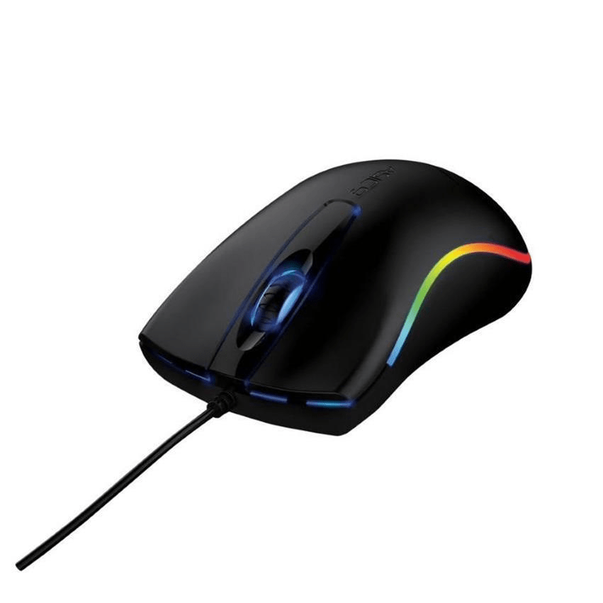 Alcatroz Asic 9 RGB FX Wired USB Mouse Black ASIC9 RGB FX BLACK