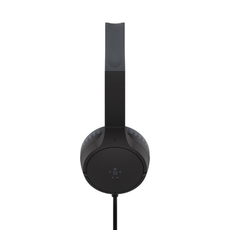 Belkin SoundForm Mini Wired On Ear Headphones for Kids - Black AUD004BTBK