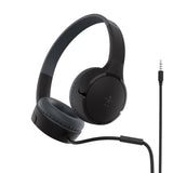 Belkin SoundForm Mini Wired On Ear Headphones for Kids - Black AUD004BTBK