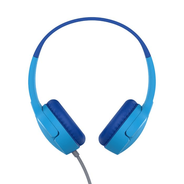 Belkin SoundForm Mini Wired On Ear Headphones for Kids - Blue AUD004BTBL