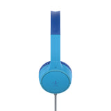 Belkin SoundForm Mini Wired On Ear Headphones for Kids - Blue AUD004BTBL