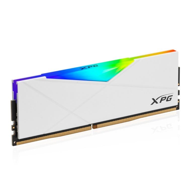 ADATA XPG Spectrix D50 RGB 8GB DDR4 3600MHz DIMM Memory Module White Edition AX4U36008G18I-SW50