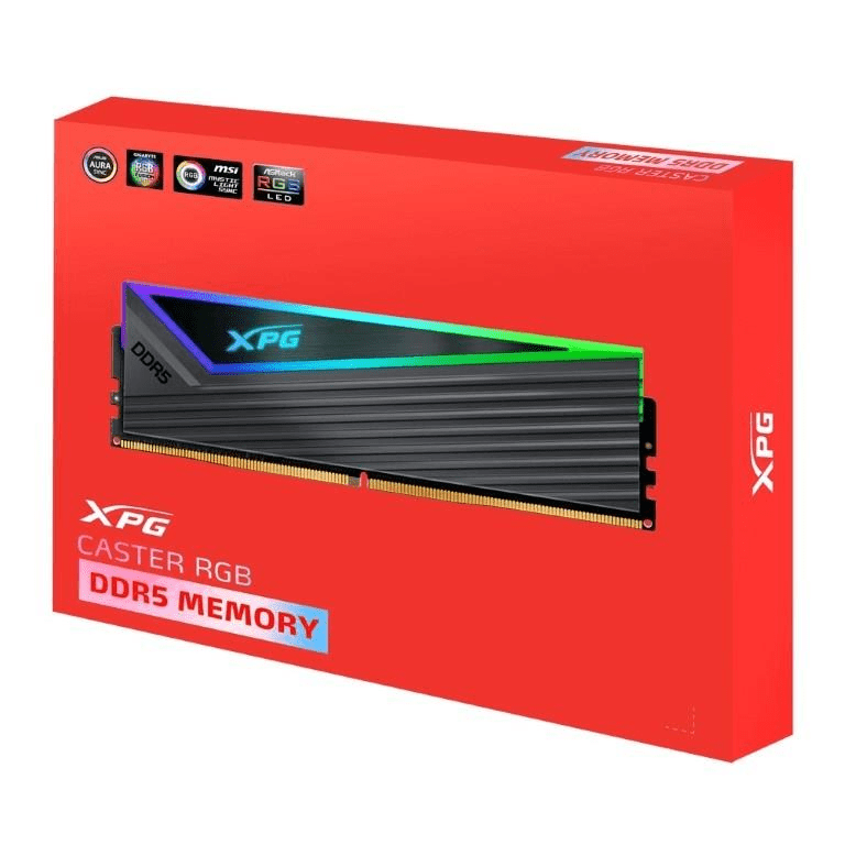 ADATA XPG Caster RGB 16GB DDR5 6000MHz DIMM Memory Module AX5U6000C4016G-CCARGY