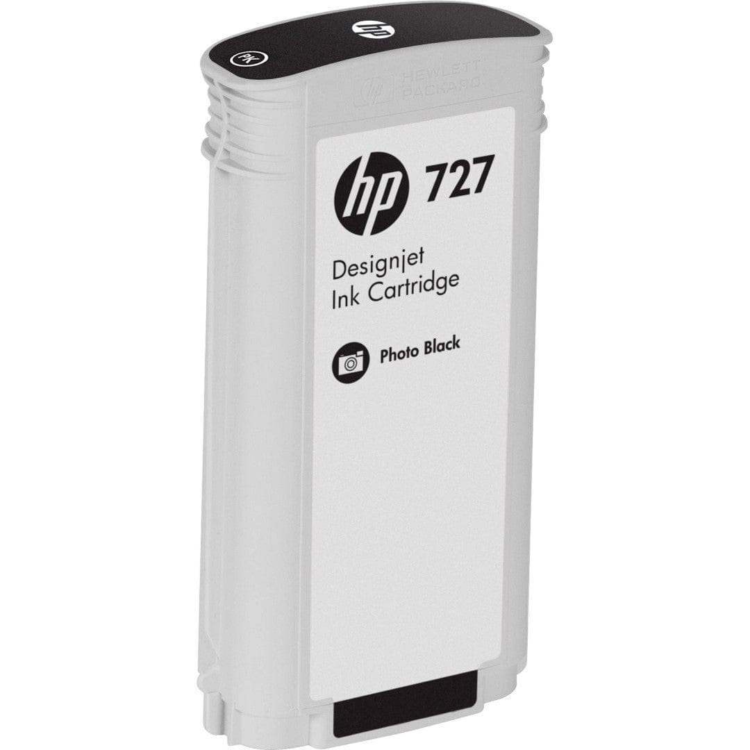 HP 727 130-ml DesignJet Photo Black Printer Ink Cartridge Original B3P23A Single-pack