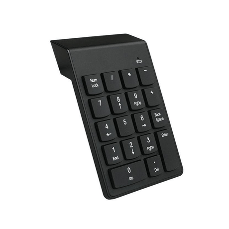 Tuff-Luv Mini Numeric KeyPad Wireless Black B4_63W