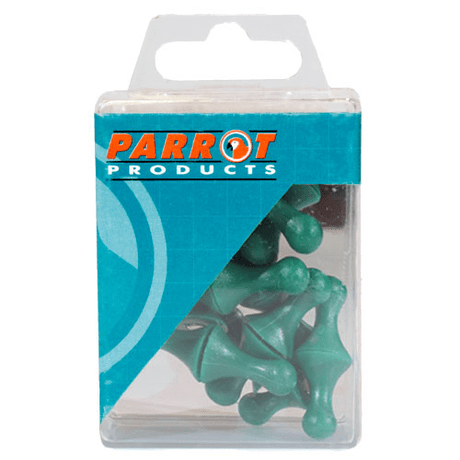 Parrot Magnet Map Pins 16mm Green 25-pack BA0915G