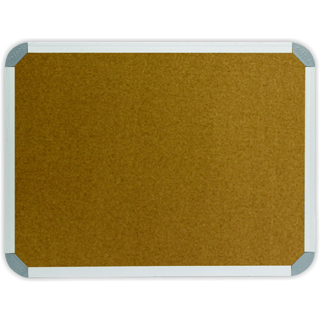 Parrot Info Board Aluminium Frame 600x450mm Cork BD0720K