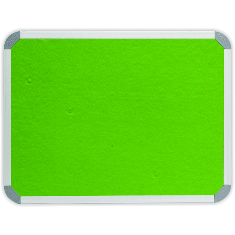 Parrot Info Board Aluminium Frame 900x600mm Lime Green BD0725C