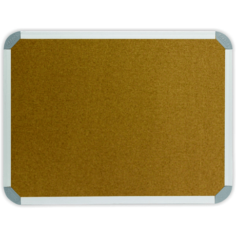 Parrot Info Board Aluminium Frame 900x600mm Cork BD0725K