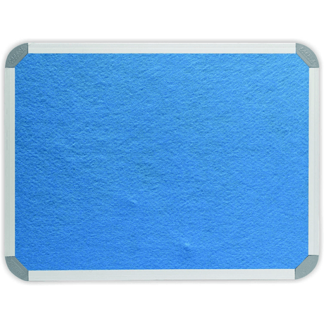 Parrot Info Board Aluminium Frame 900x600mm Sky Blue BD0725S