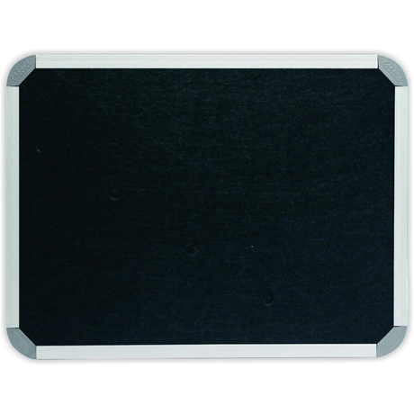 Parrot Info Board Aluminium Frame 1200x900mm Black BD0741B