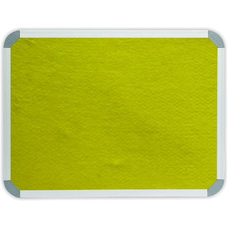 Parrot Info Board Aluminium Frame 1200x900mm Yellow BD0741Y