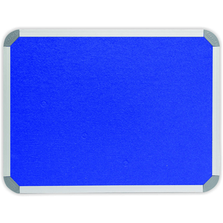 Parrot Info Board Aluminium Frame 1000x1000mm Royal Blue BD0744D