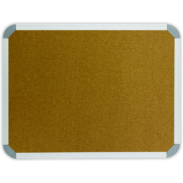 Parrot Info Board Aluminium Frame 1000x1000mm Cork BD0744K