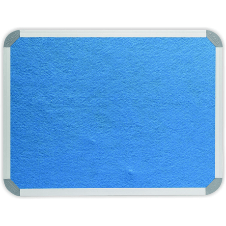 Parrot Info Board Aluminium Frame 1000x1000mm Sky Blue BD0744S