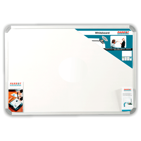 Parrot Non-Magnetic Whiteboard 600x450mm BD1220