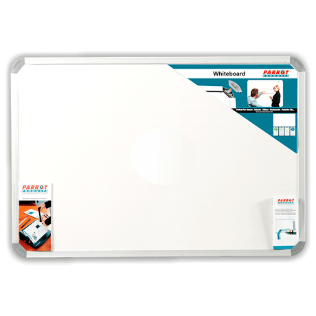 Parrot Non-Magnetic Whiteboard 1000x1000mm BD1244