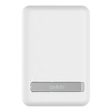 Belkin BoostCharge 5000mAh Magnetic Wireless Power Bank with Stand White BPD004BTWT