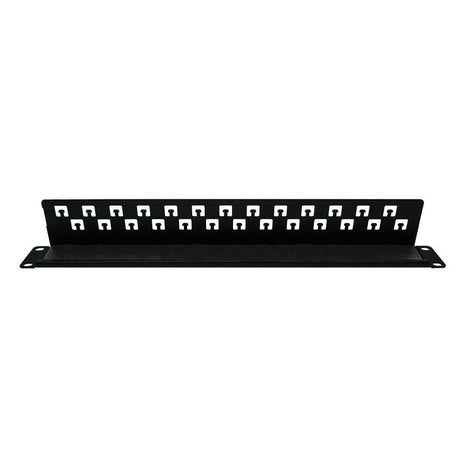 Linkbasic 19-inch Rack Mount Brush Panel BRUSHPANEL-1U