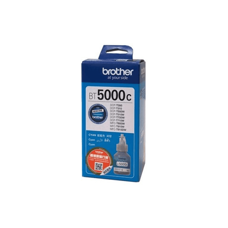 Brother Cyan Extra High Yield Printer Refill Ink Original BT-5000C Single-pack