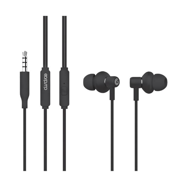 SonicGear Hyperbass Buds 1 XXL Driver Wired Earphones Black BUDS1BLKHBASS