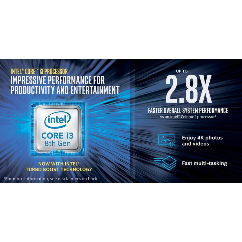 Intel I3 8100 CPU - 8th Gen Core I3-8100 4-core LGA 1151 (Socket
