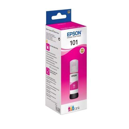 Epson 101 EcoTank Bottle Magenta Printer Ink Cartridge Original C13T03V34A Single-pack