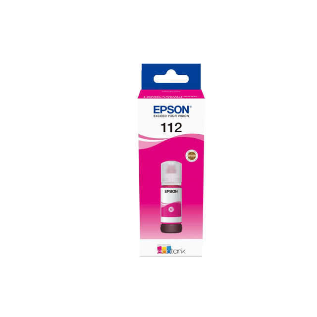 Epson 112 EcoTank Magenta Ink Bottle Original C13T06C34A Single-pack