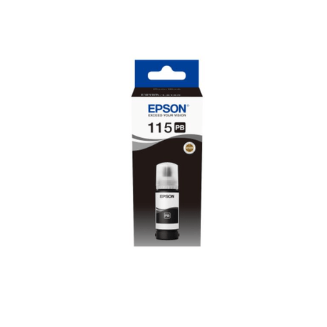 Epson 115 Pigment Black 70ml Ink Bottle C13T07C14A