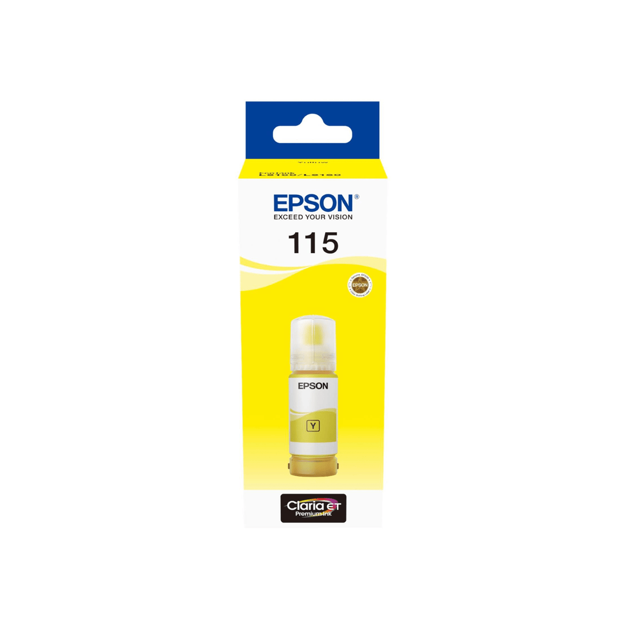 Epson 115 Ink Bottle Yellow EcoTank Original 70ml Single-pack C13T07D44A