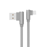 Unitek 1m Right Angle USB-A to Lightning Cable C14055GY